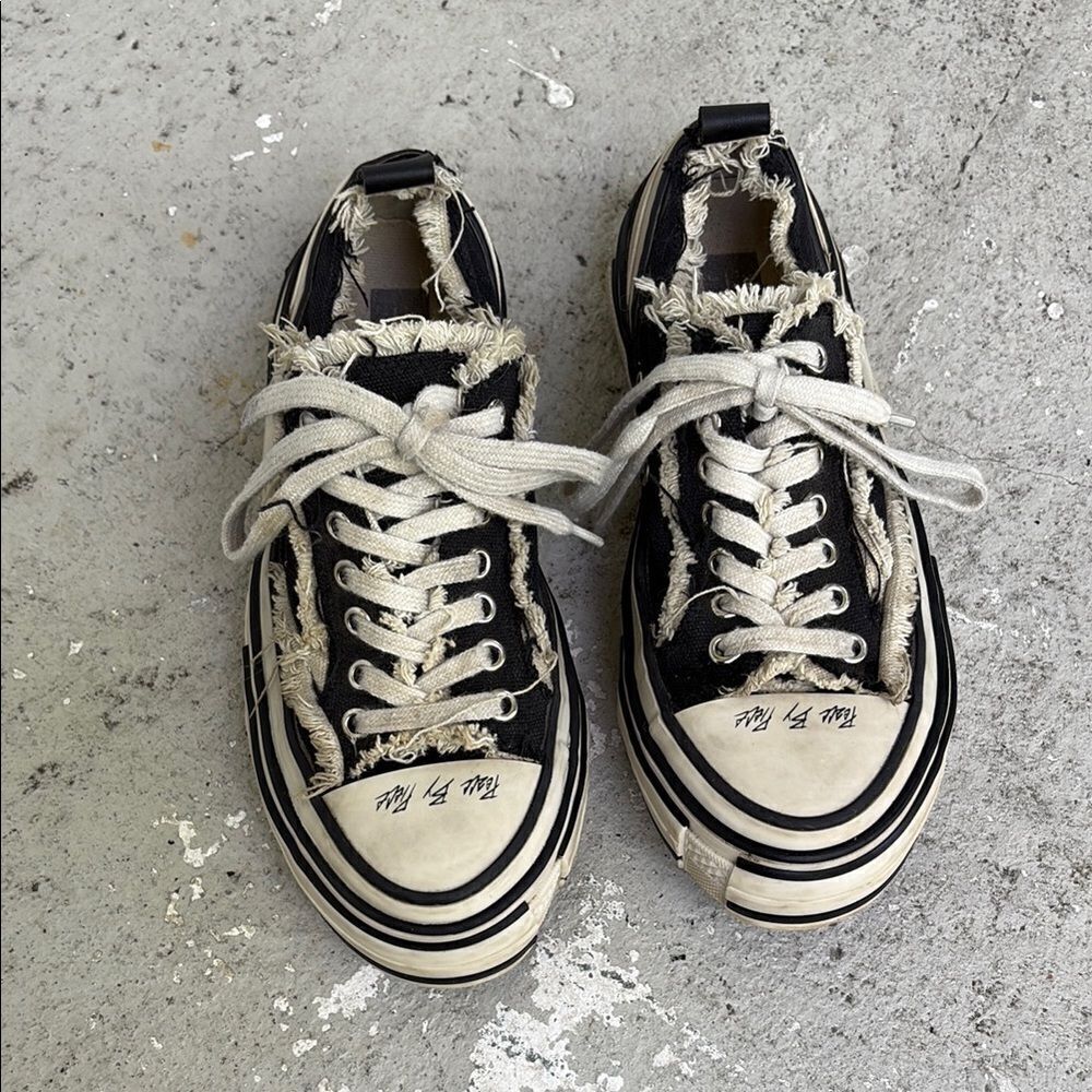 Vessel x Yohji Yamamoto chunky low tops
